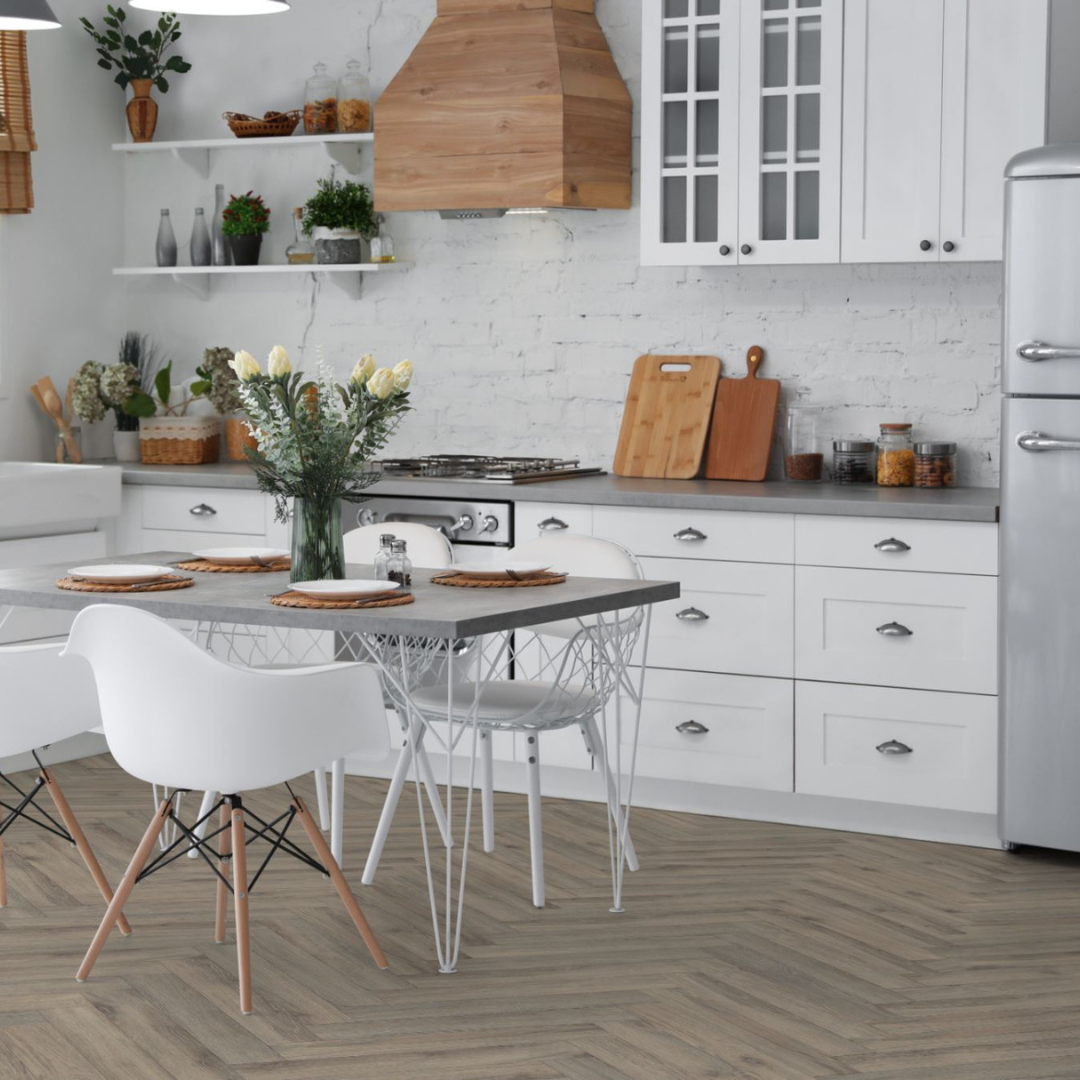 Lignum Fusion Premium Volcanic Oak Herringbone