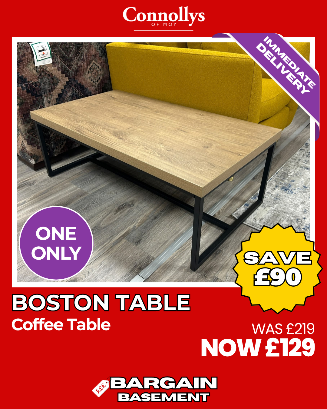 Boston Coffee Table