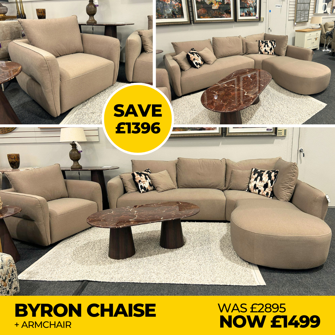 BYRON CHAISE + ARMCHAIR - Connollys Of Moy