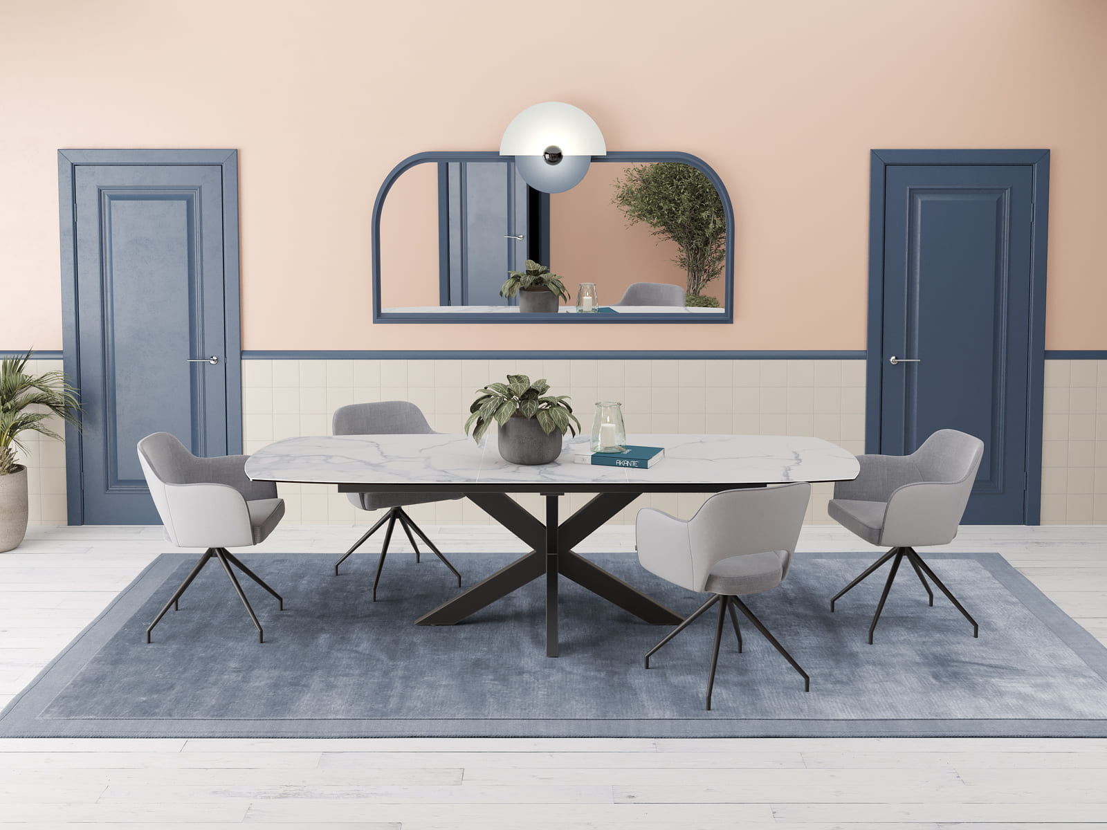 Phoenix Extending Dining Table - Connollys Of Moy