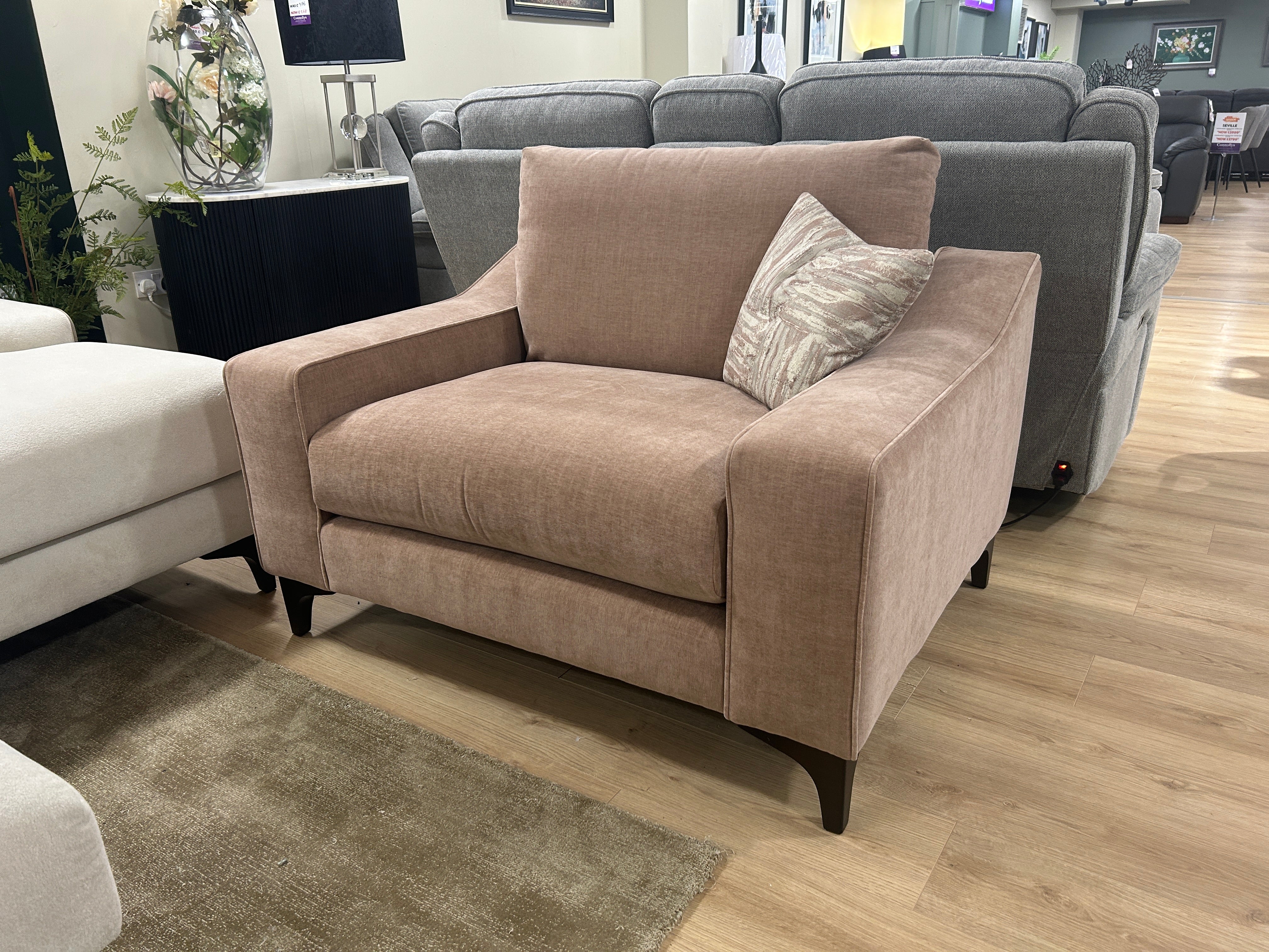 EPPING DOUBLE CHAISE + CHAIR + FOOTSTOOL - Connollys Of Moy