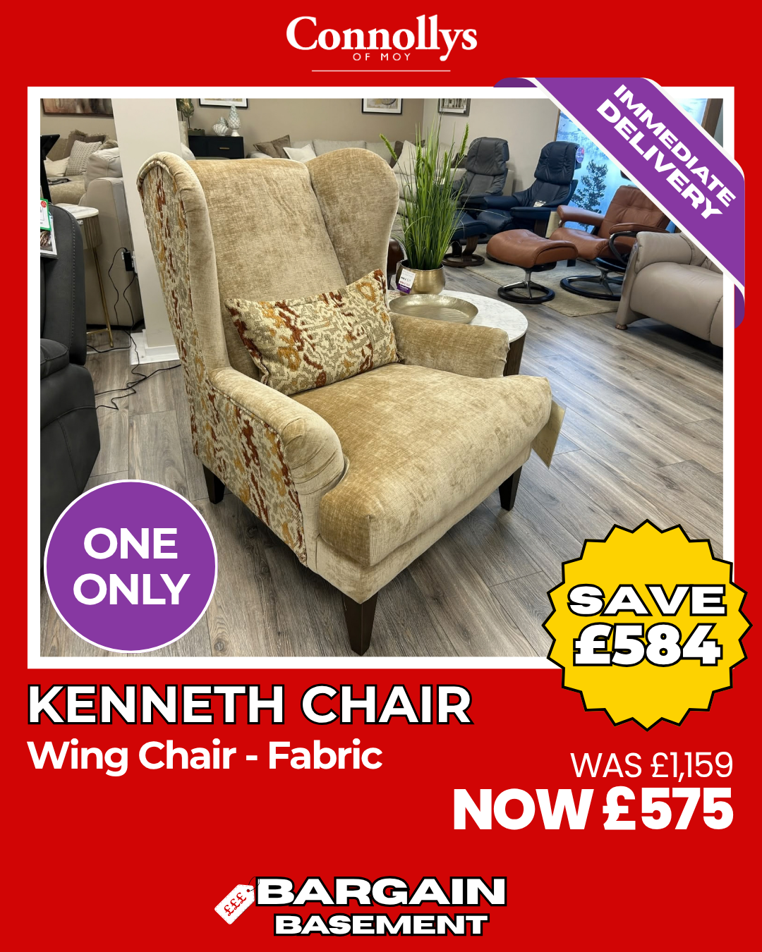 Kenneth Wing Chair