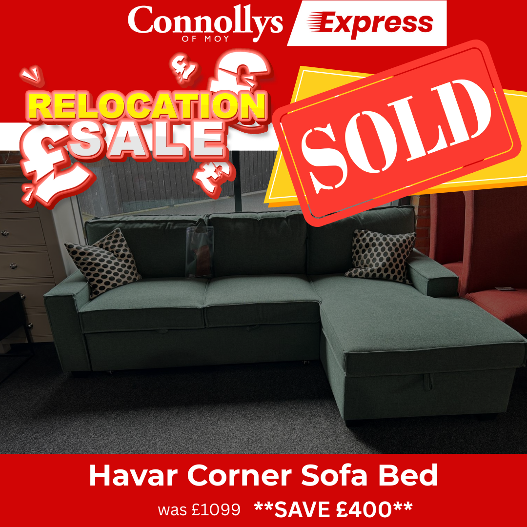 Havar Corner Sofa Bed - Connollys Of Moy