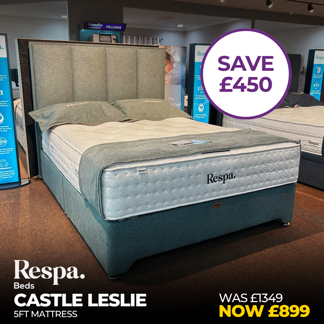 Respa Castle Leslie 5ft Mattress - Connollys Of Moy