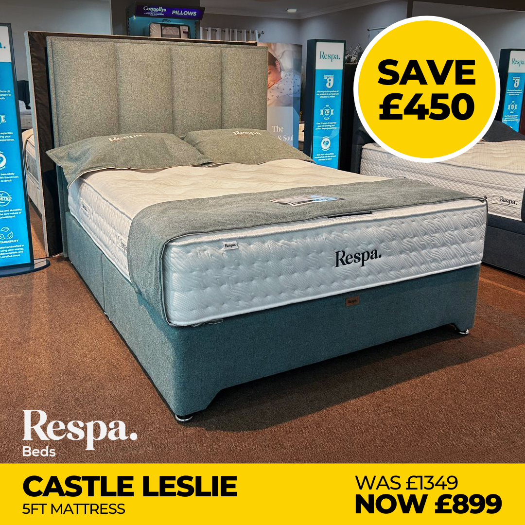 Respa Castle Leslie 5ft Mattress - Connollys Of Moy