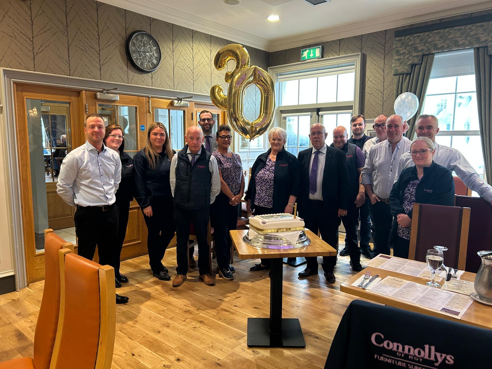 Celebrating 30 Years of Dedication: Adele Webster at Connollys of Moy