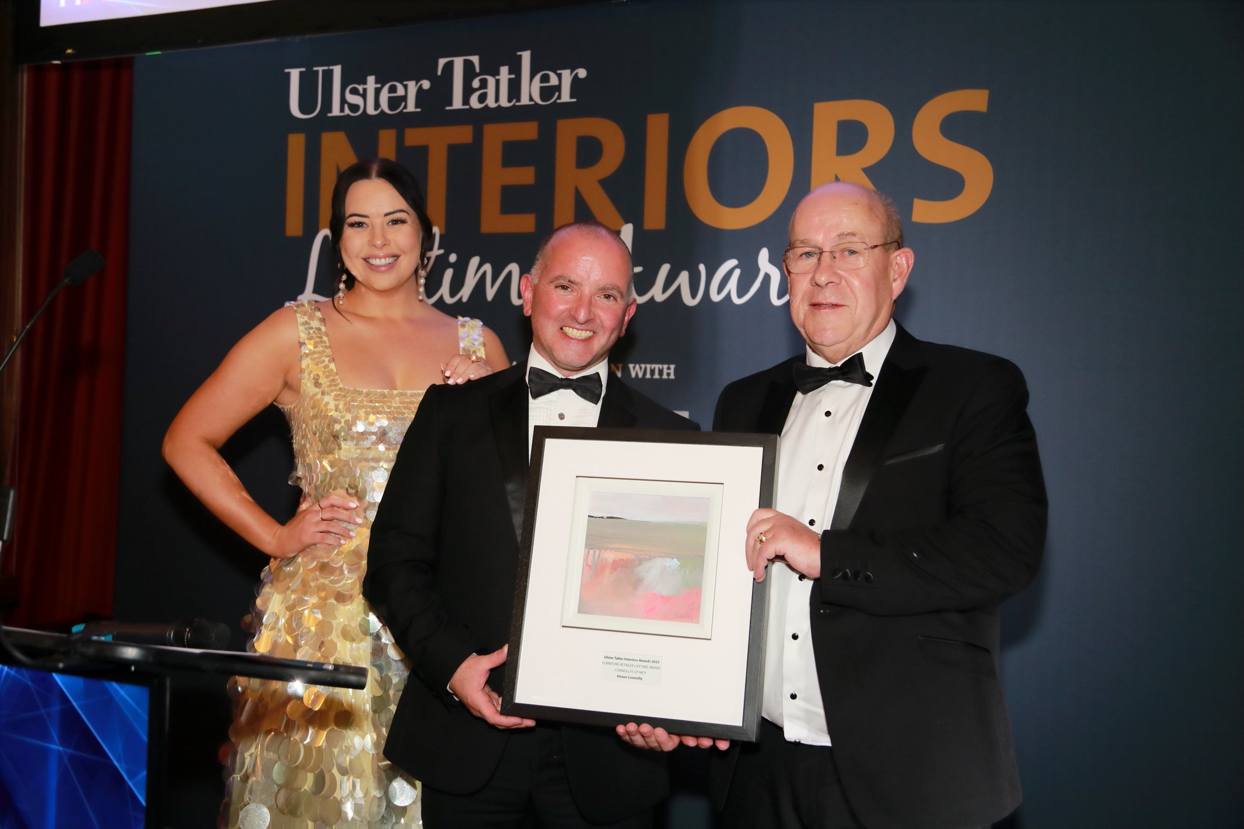 Managing Director, Vivion Connolly, Receives Ulster Tatler Lifetime Award