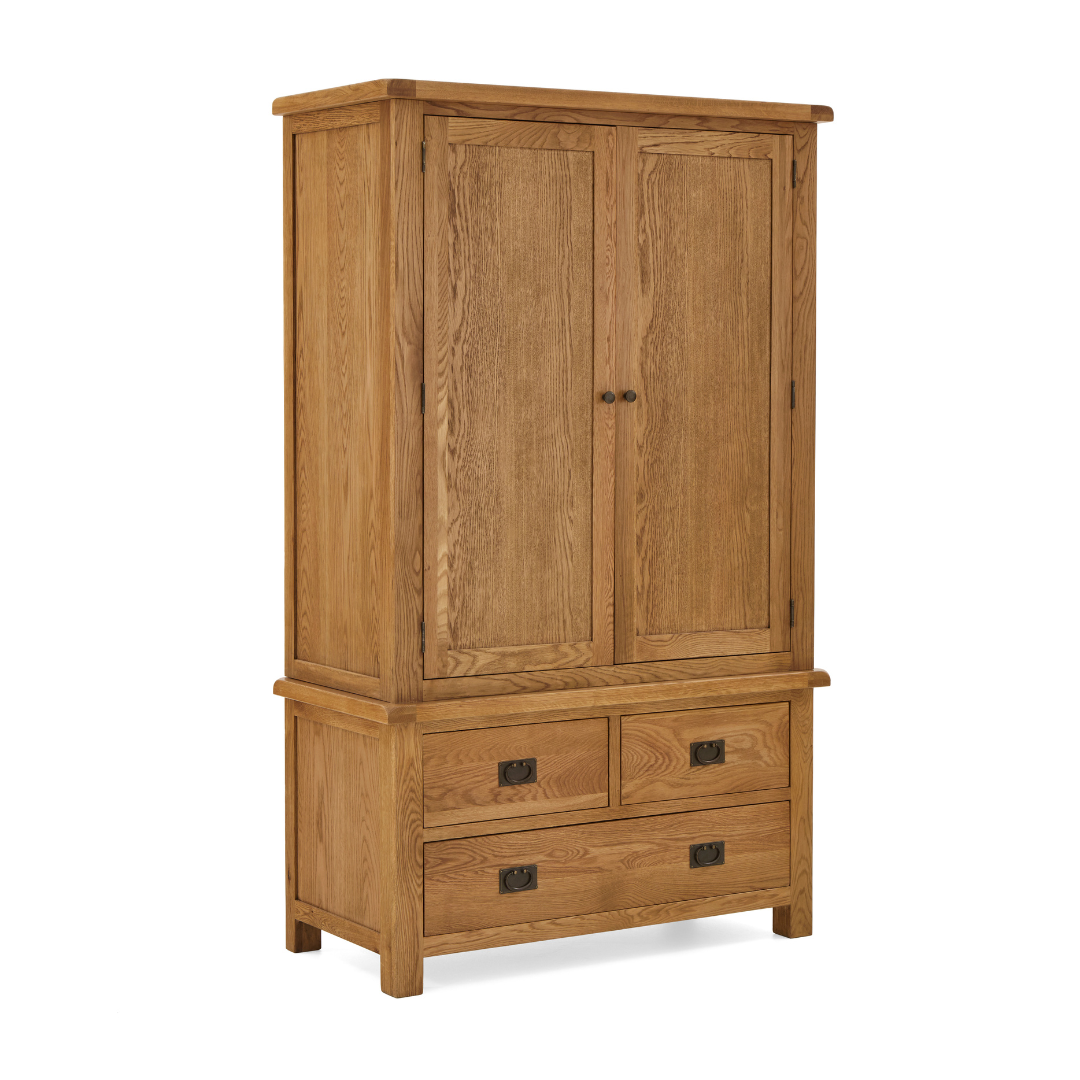 Salisbury Gents 3 Drawer Wardrobe