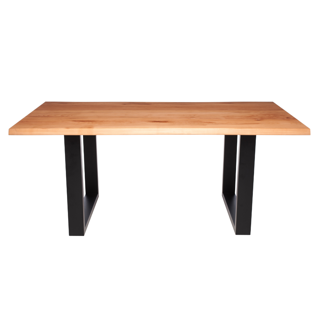 Fargo Beech Dining Table (A) - Anthracite