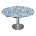 Luna Dining Table - Blue Onyx Marble