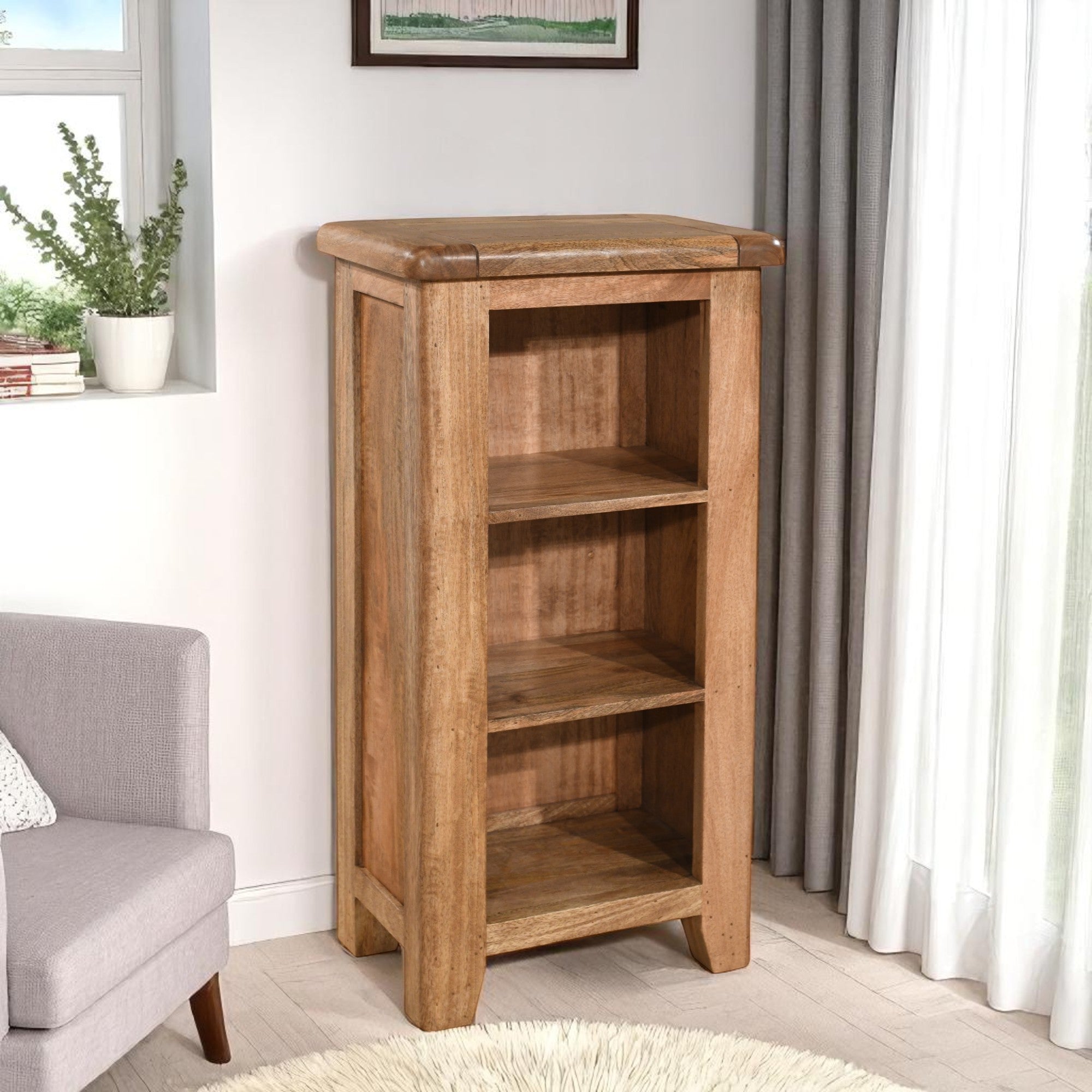 DORSET SMALL BOOKCASE/DVD RACK