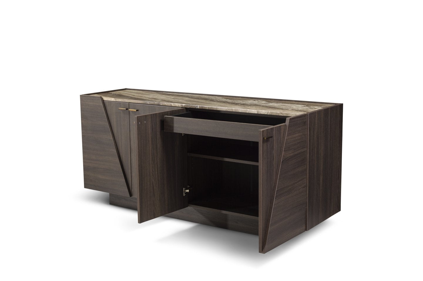 Equinox Stone 3 Door Sideboard