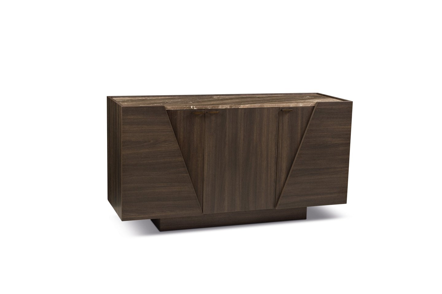 Equinox Stone 3 Door Sideboard