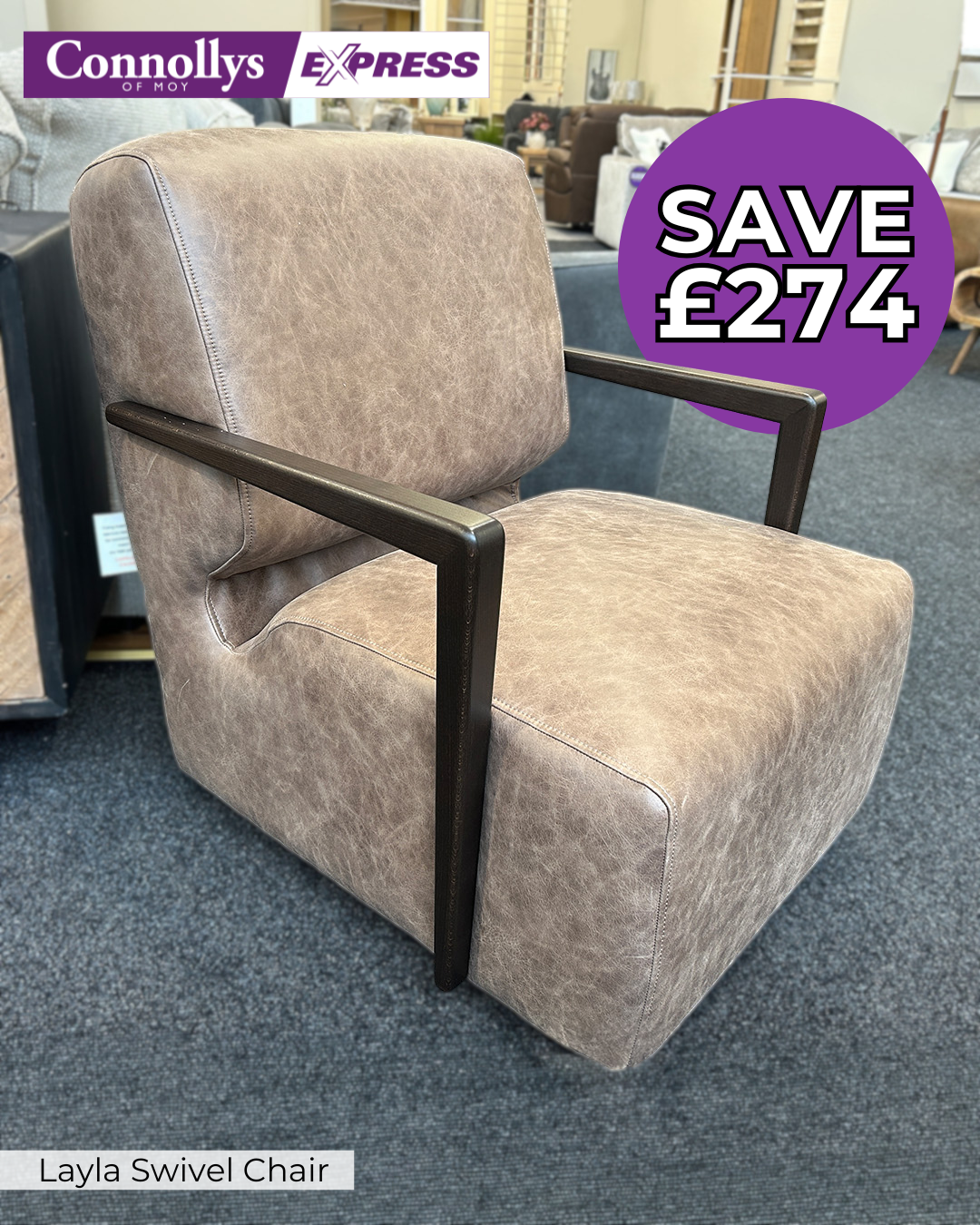 Layla Swivel Chair