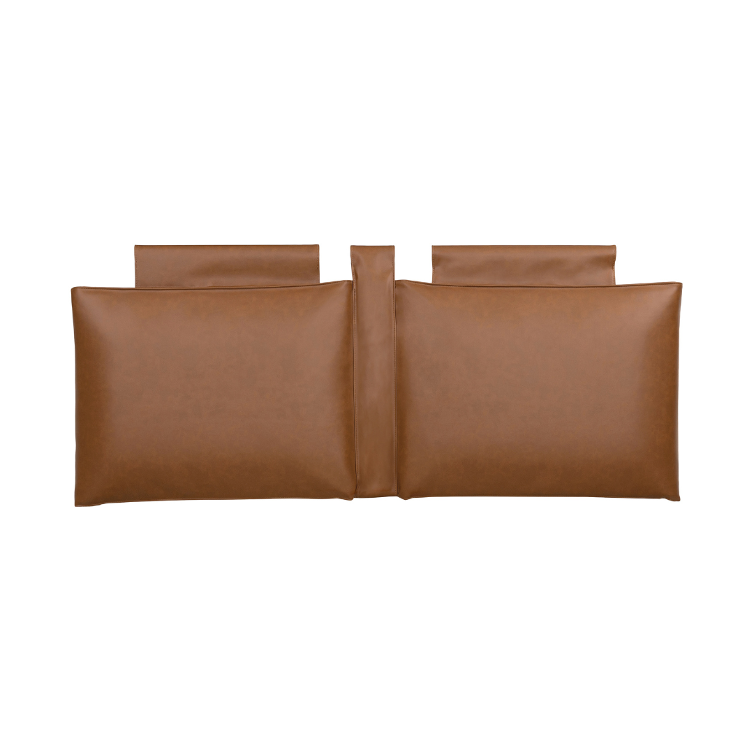 Enzo 5ft Headboard Cushion (Tan)