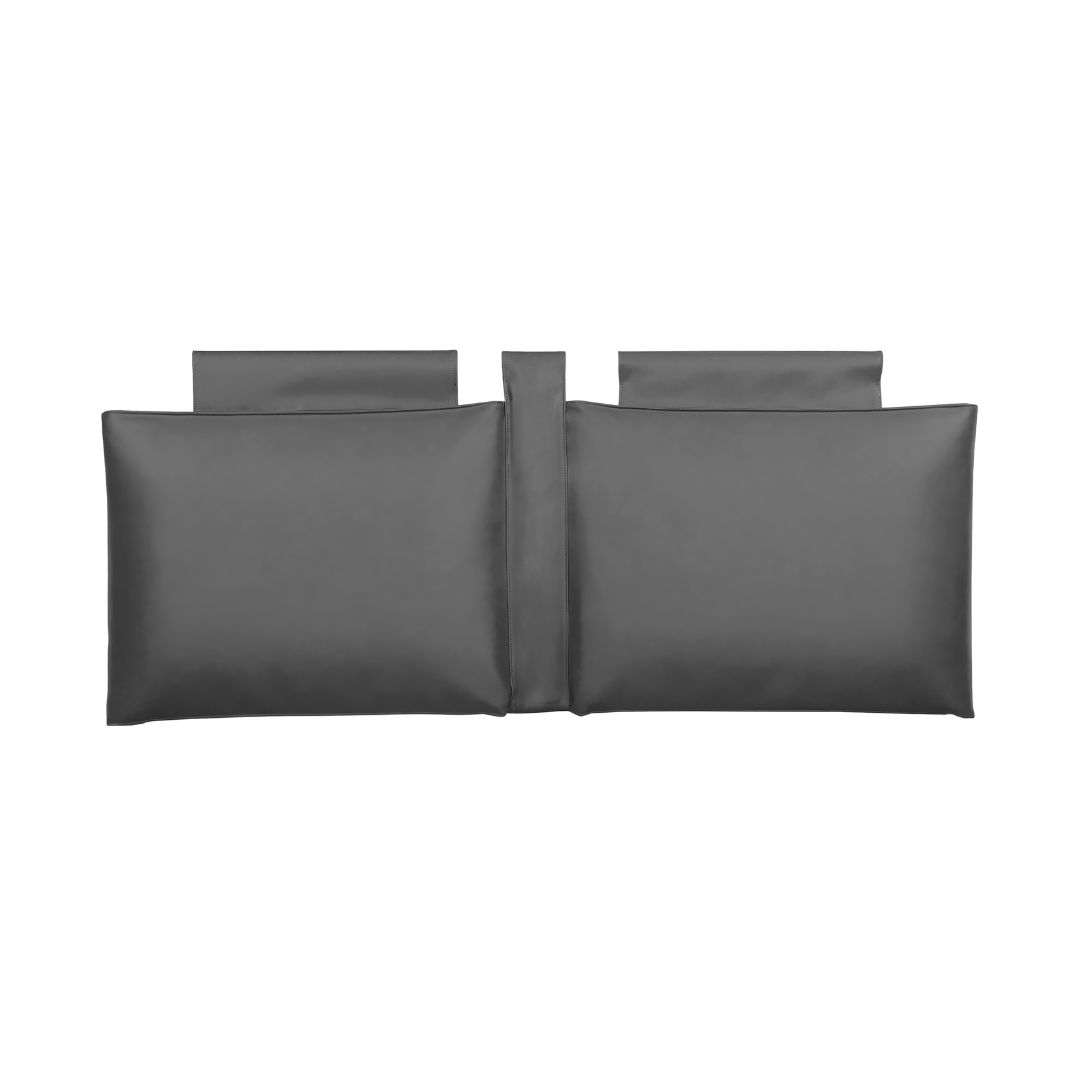 Enzo 5ft Headboard Cushion (Dark Grey)