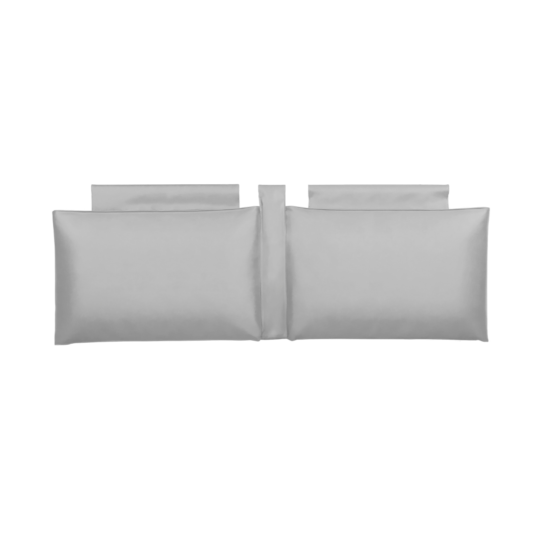 Enzo 6ft Headboard Cushion (Light Grey)