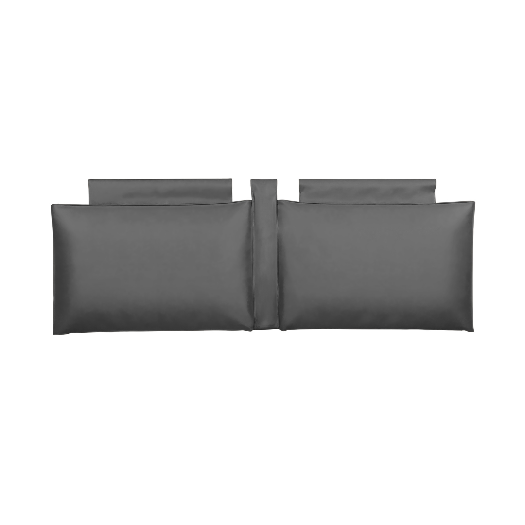 Enzo 6ft Headboard Cushion (Dark Grey)