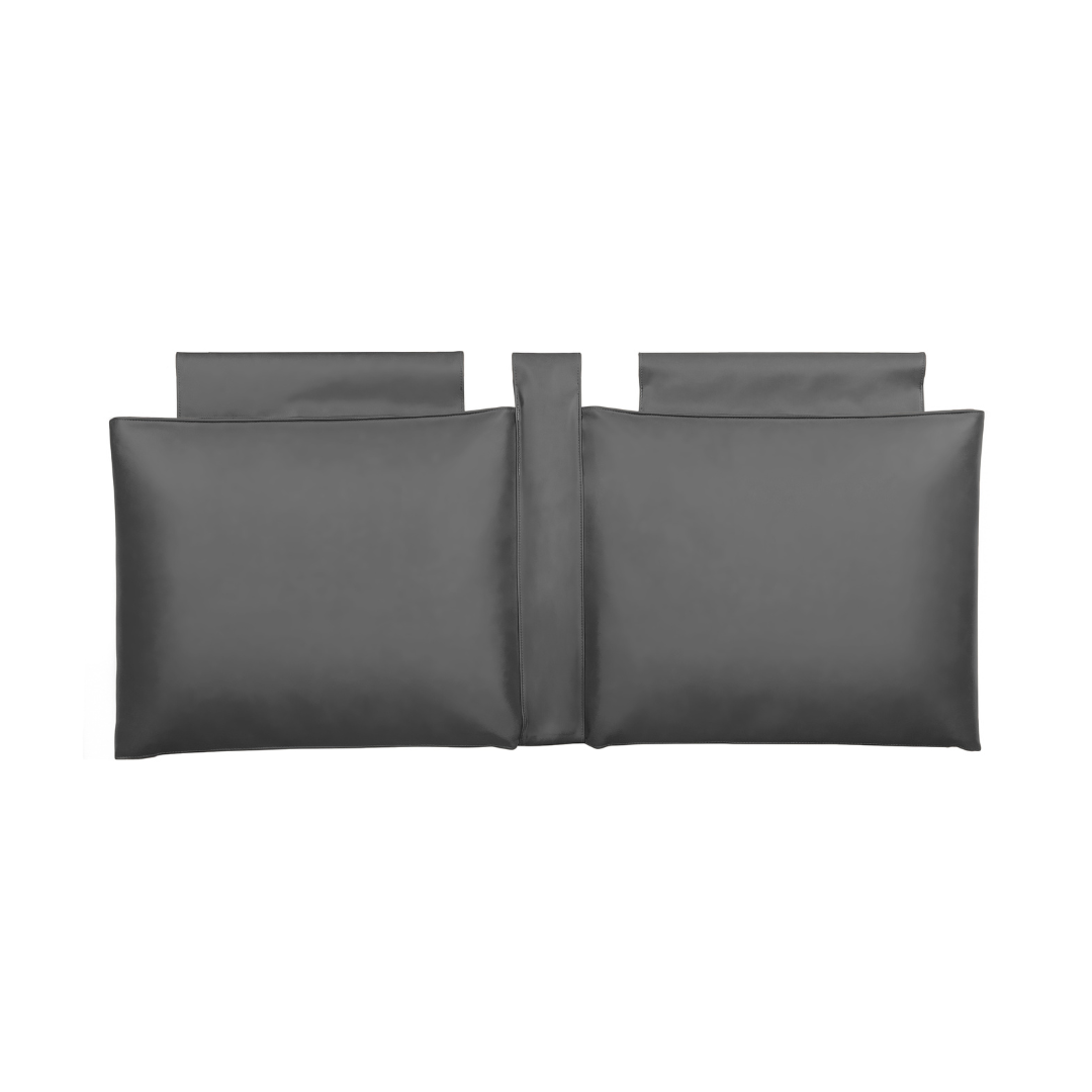 Enzo 4ft 6" Headboard Cushion (Dark Grey)