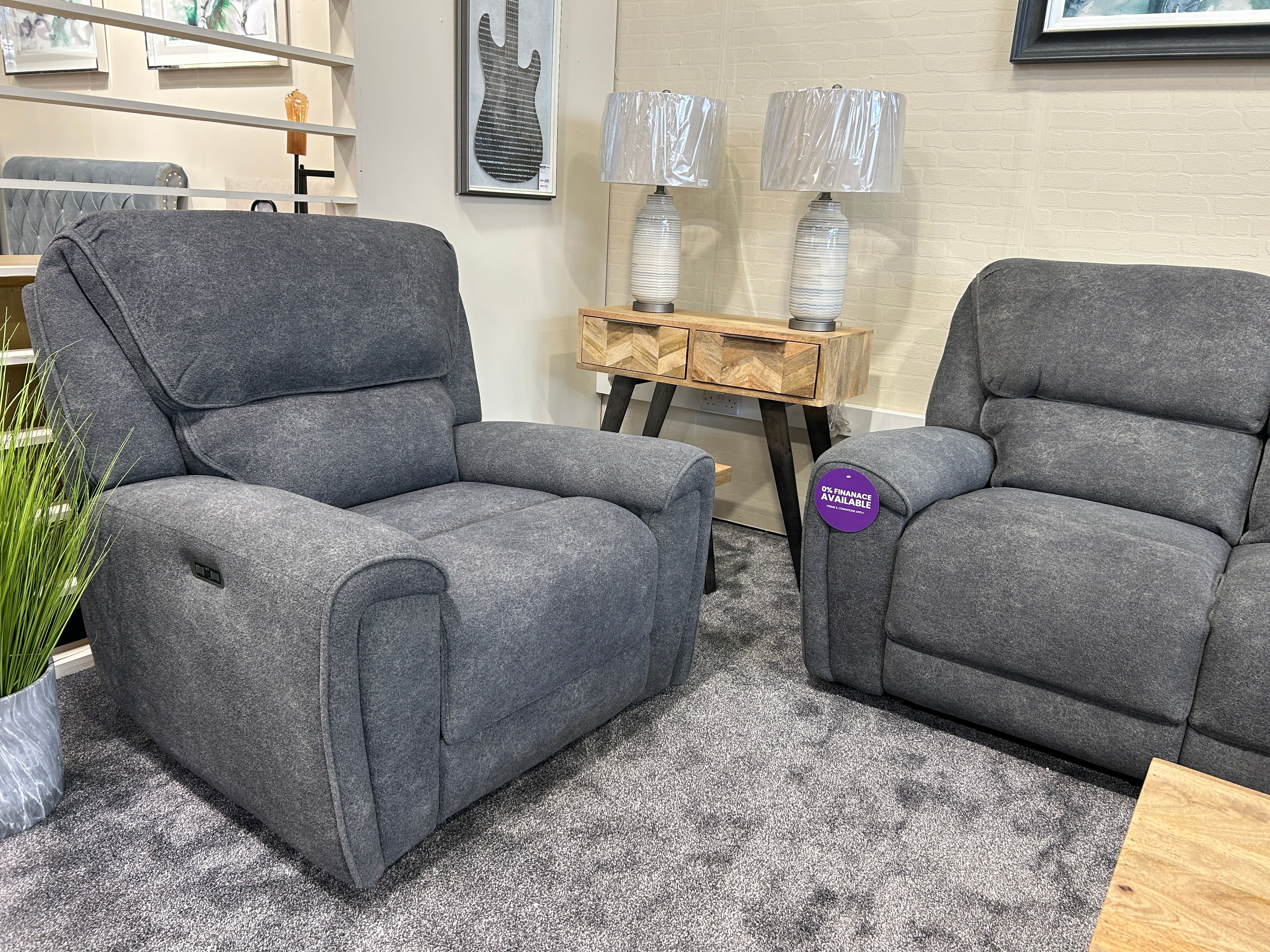Hutton Electric Recliners - 3.2.1 - Connollys Of Moy