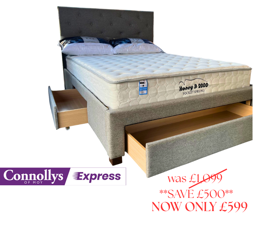 5ft Urban Bedframe + Free Mattress