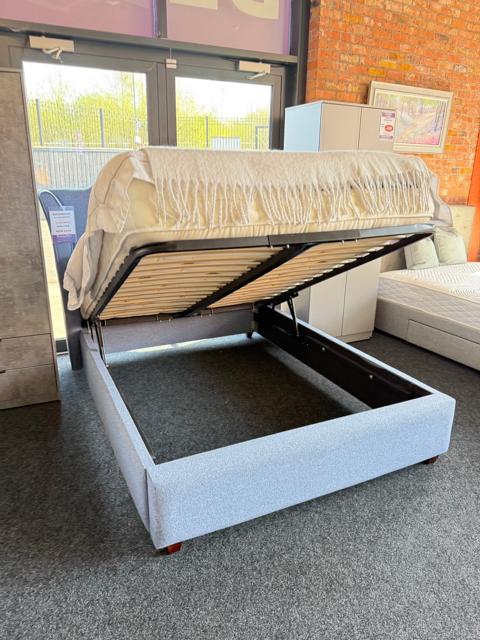 Buckingham 5ft Ottoman Bed Base