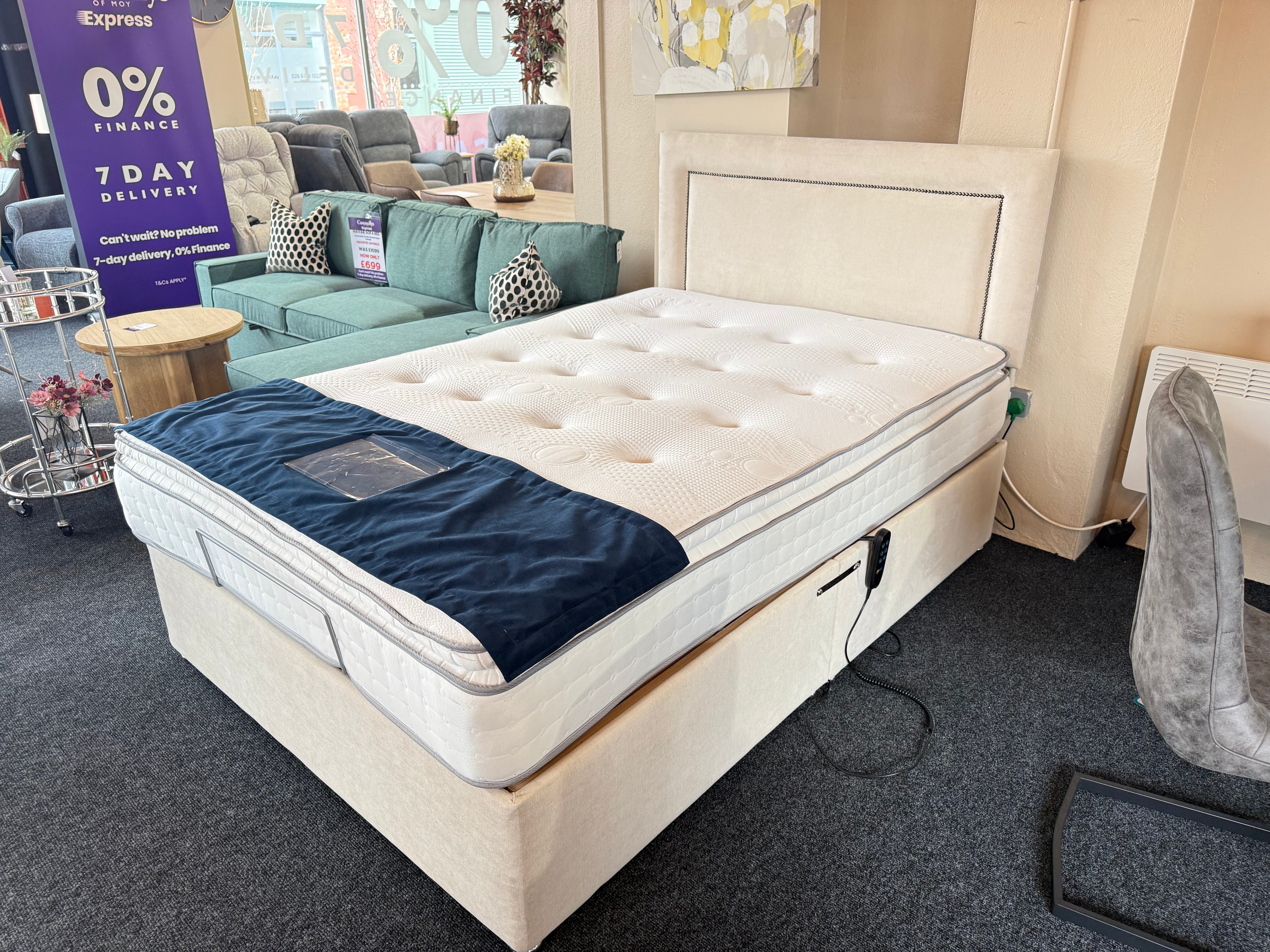 4ft 6 Luxury Electric Bed