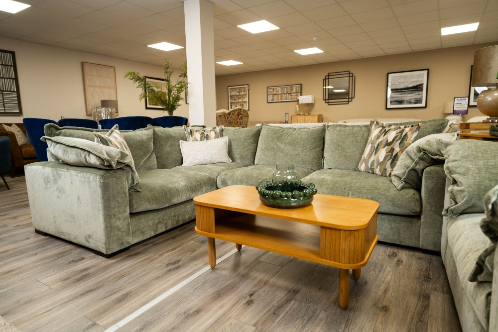LENNOX CORNER SOFA + ARMCHAIR - Connollys Of Moy