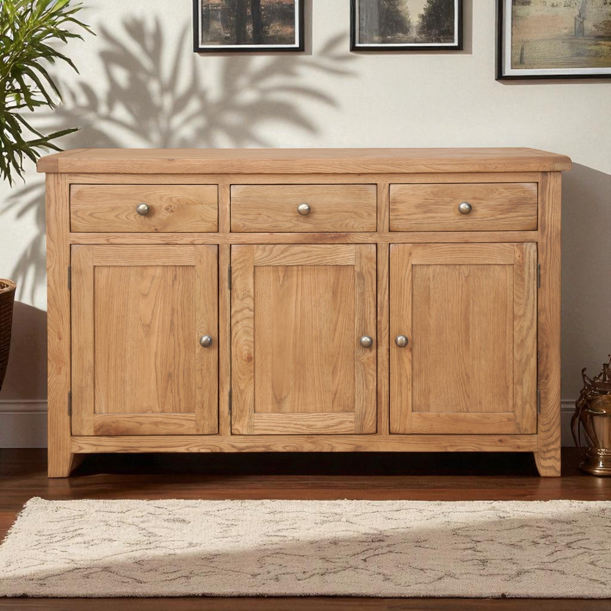 MELBOURNE COUNTRY 3 DOOR SIDEBOARD