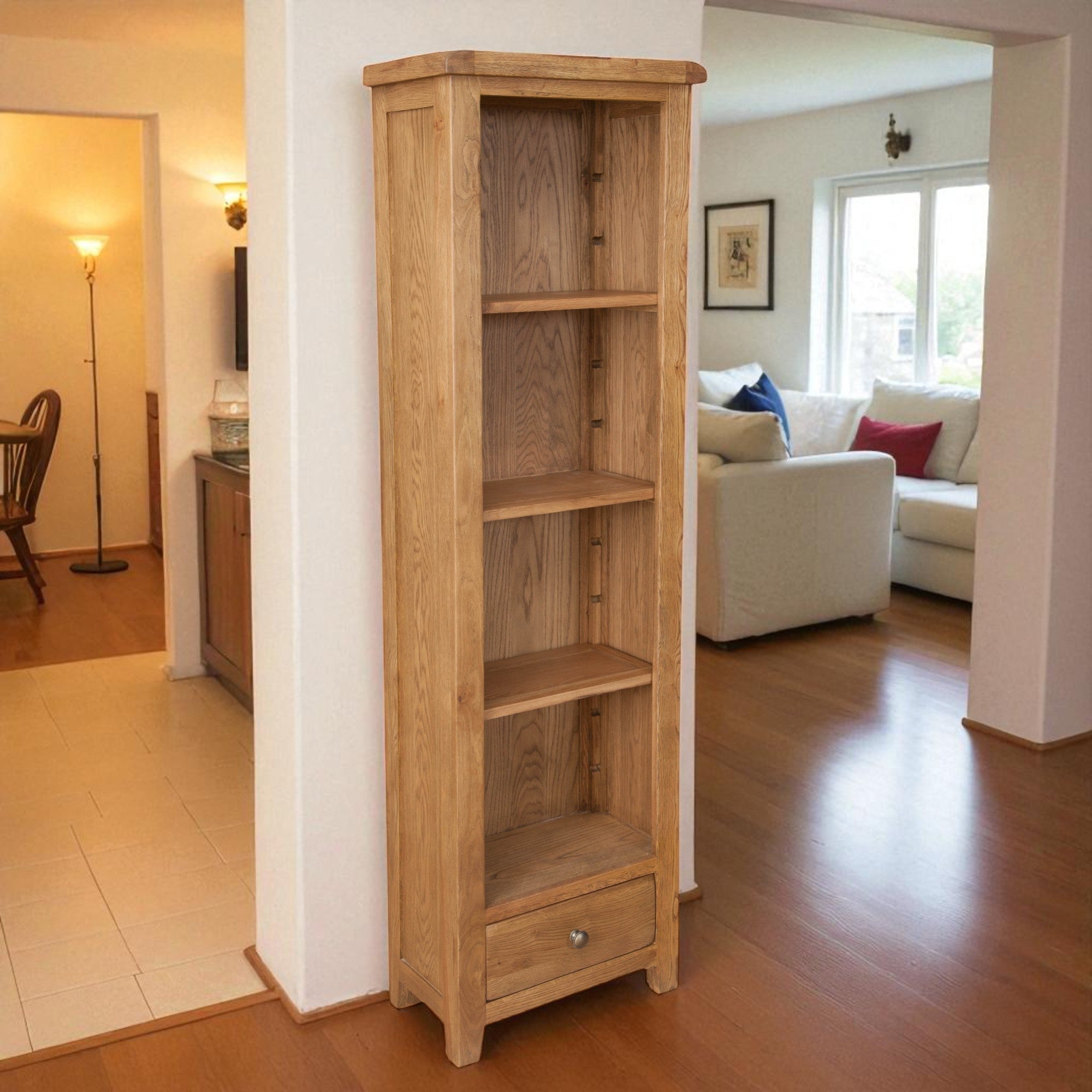 MELBOURNE COUNTRY SLIM BOOKCASE