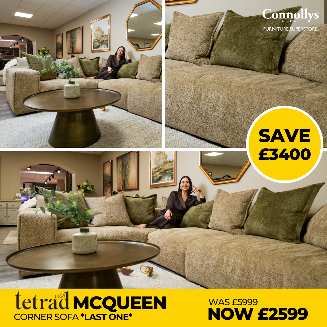 TETRAD MCQUEEN CORNER SOFA - Connollys Of Moy