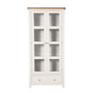 MELBOURNE WHITE DISPLAY CABINET
