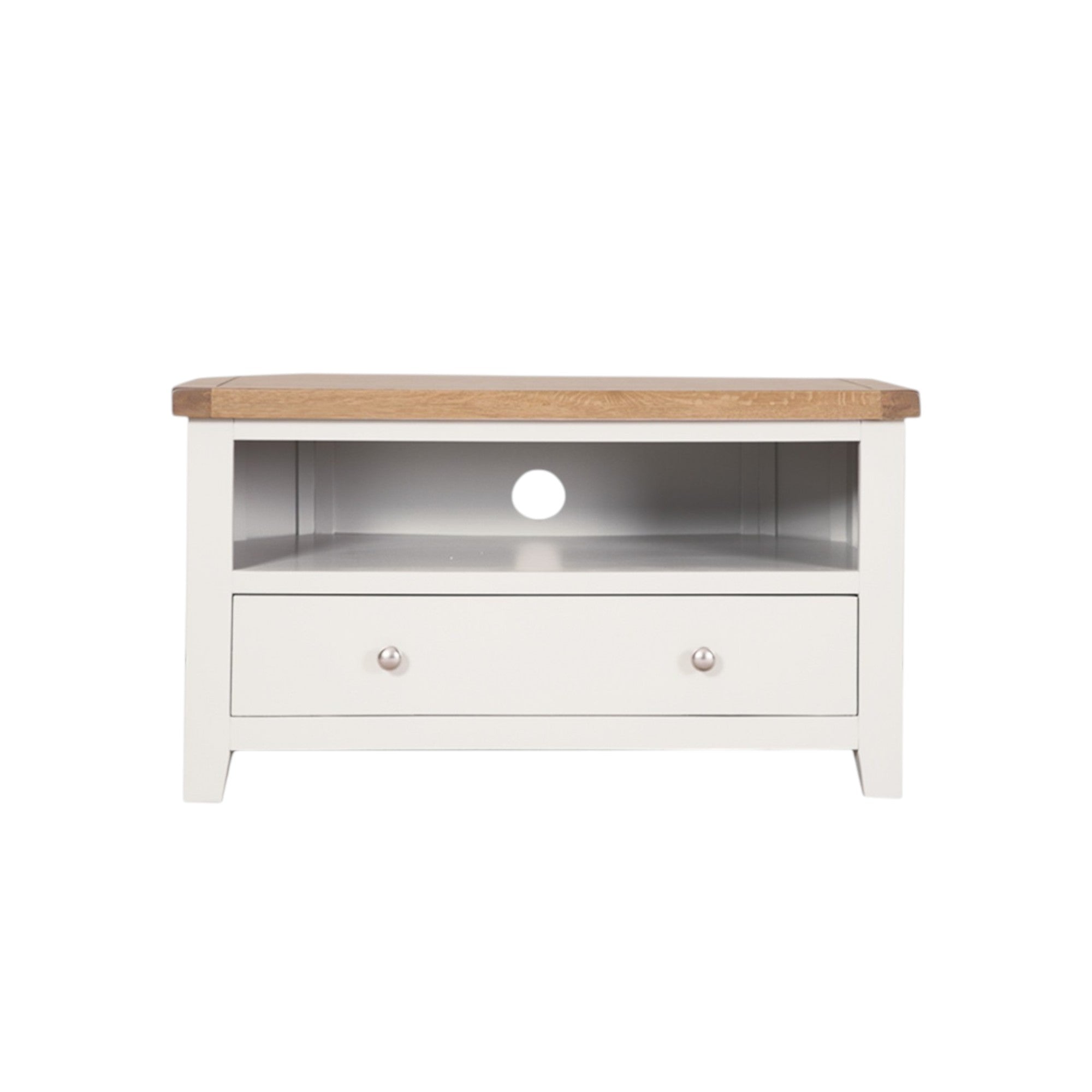 MELBOURNE WHITE CORNER TV CABINET