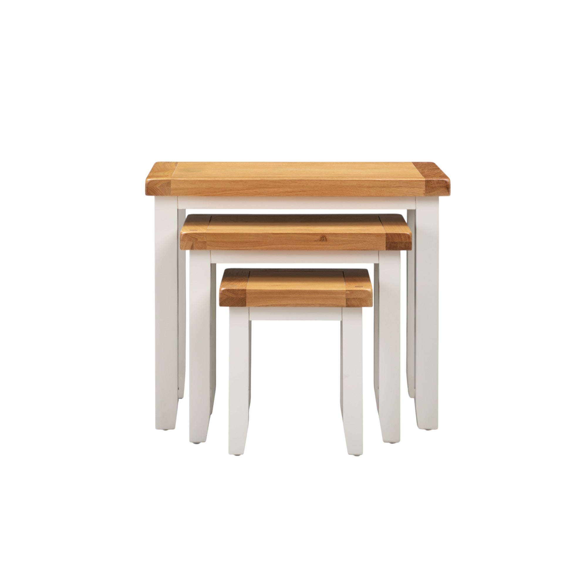 MELBOURNE WHITE NEST OF TABLES