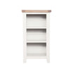 MELBOURNE WHITE SMALL BOOKCASE/DVD RACK