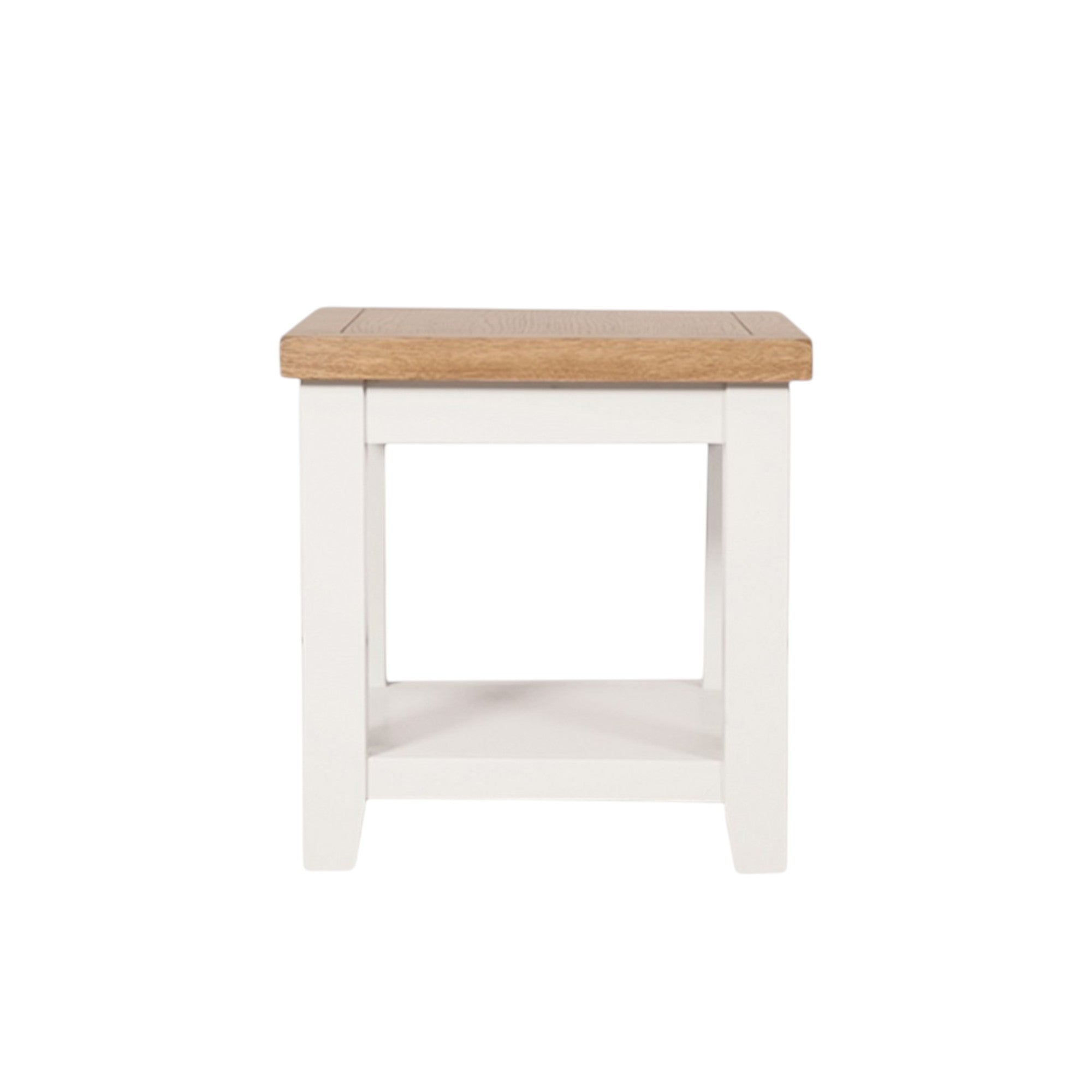 MELBOURNE WHITE LAMP TABLE