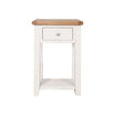 MELBOURNE WHITE 1 DRAWER CONSOLE TABLE