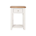 MELBOURNE WHITE 1 DRAWER CONSOLE TABLE