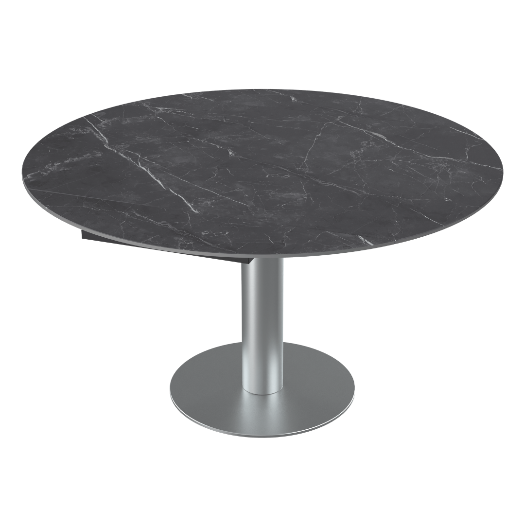Luna Dining Table - Marquina Marble