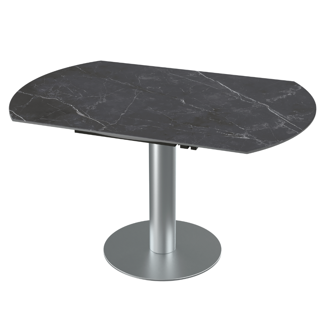 Luna Dining Table - Marquina Marble