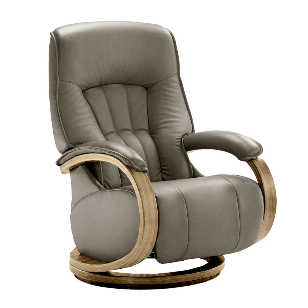 Mosel Manual Recliner - Beech Wild Oak Finish