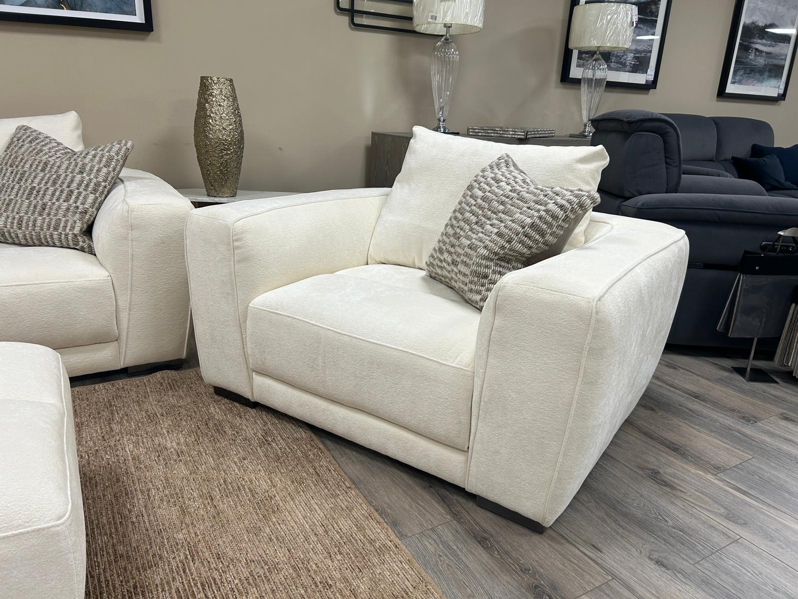 NAPIER CORNER + CHAIR + FOOTSTOOL
