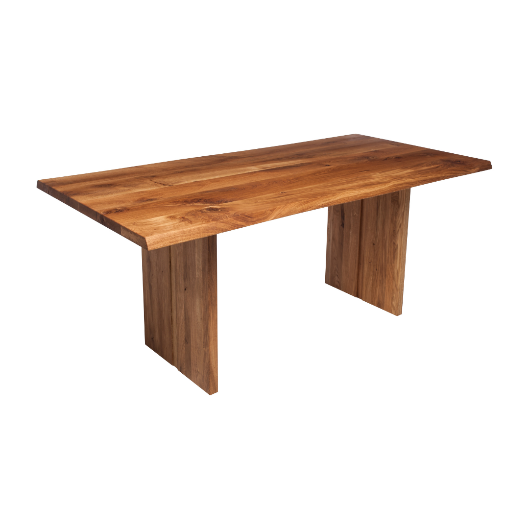 Fargo Oiled Oak Dining Table (E) - Wood