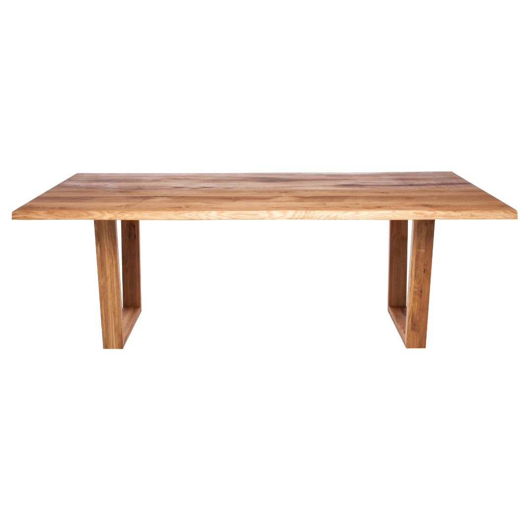 Fargo Oiled Oak Dining Table (G) - Wood