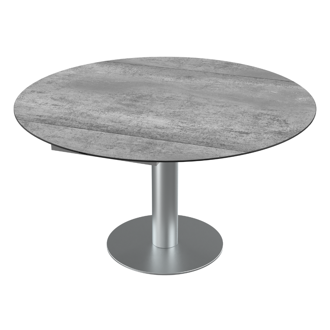 Luna Dining Table - Silver