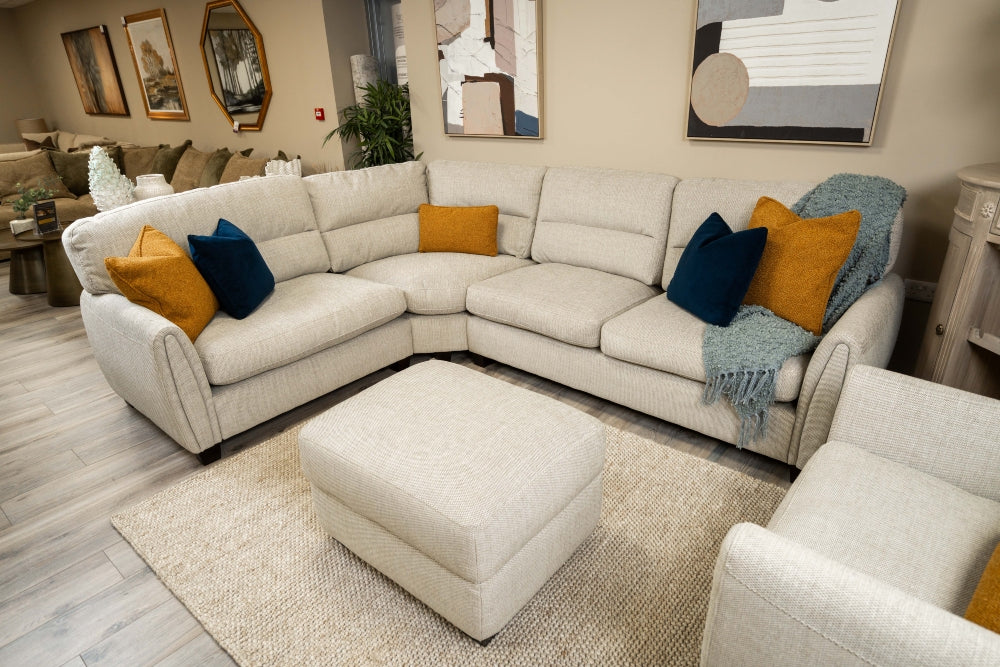 JEFFERSON CORNER SOFA + ARMCHAIR - Connollys Of Moy