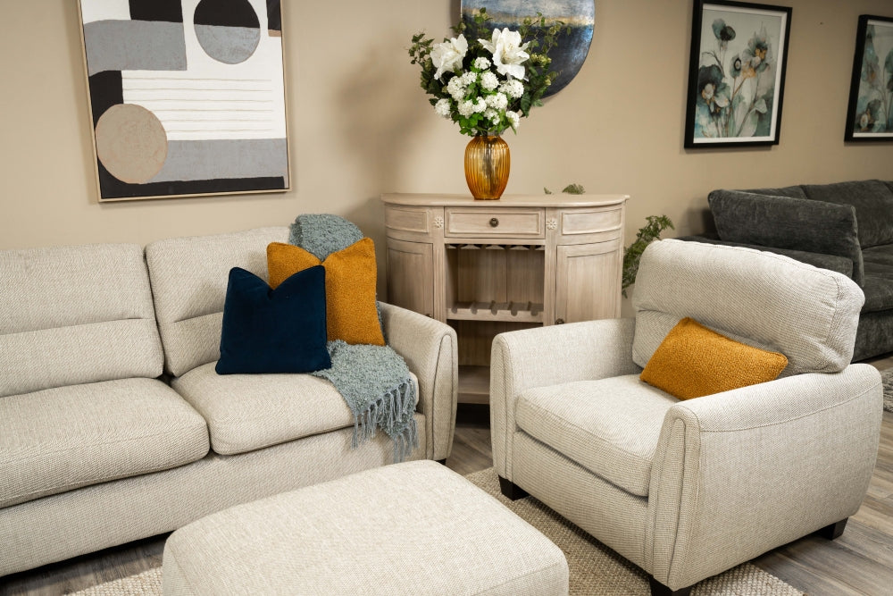 JEFFERSON CORNER SOFA + ARMCHAIR - Connollys Of Moy