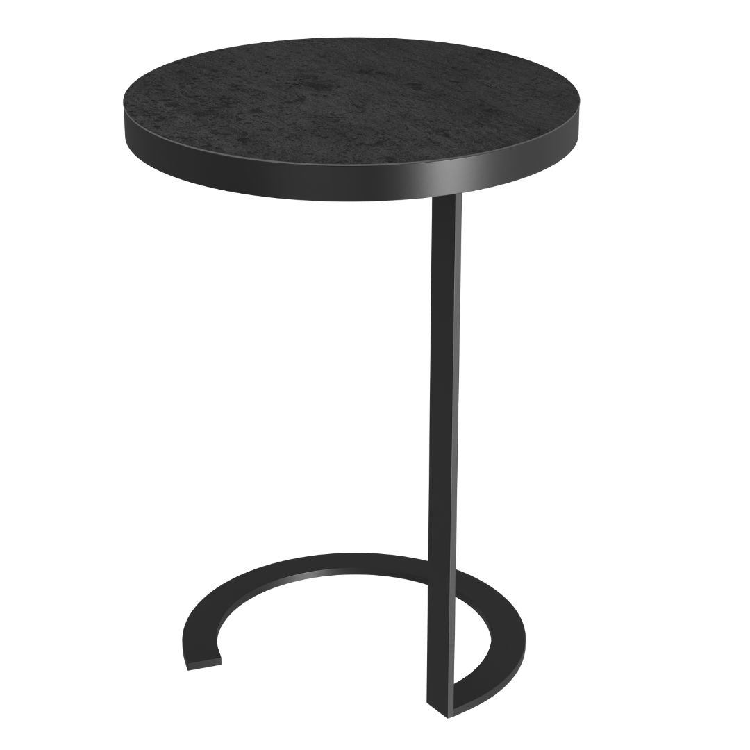 Eureka Side Table - Titanium