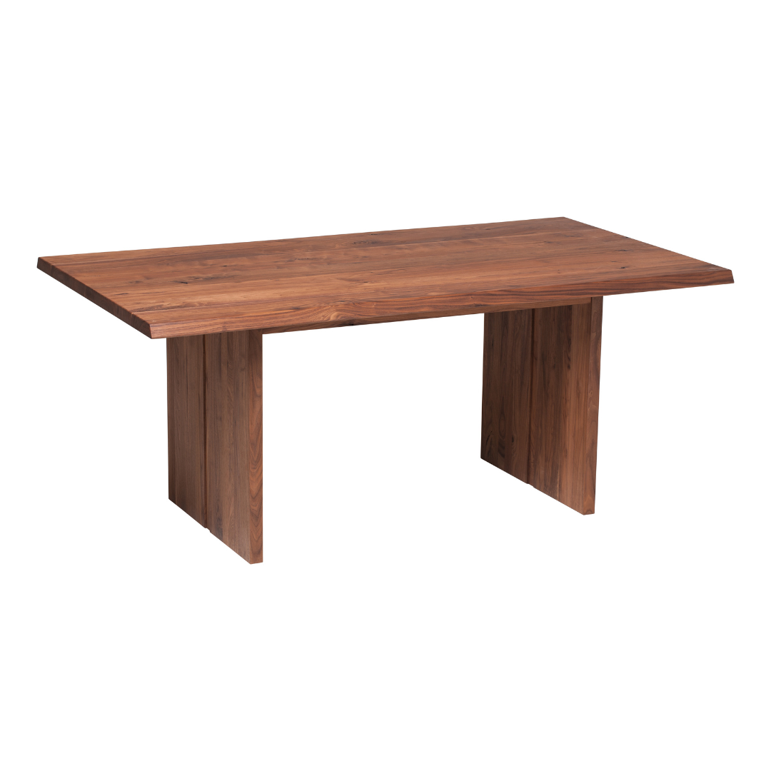 Fargo Walnut Dining Table (E) - Wood