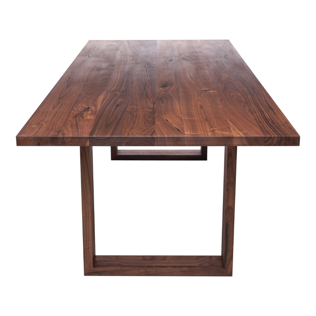 Fargo Walnut Dining Table (F) - Wood